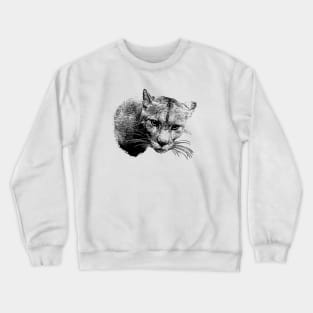 Mountain lion Crewneck Sweatshirt